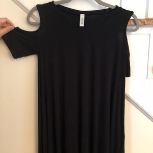 Cold shoulder dress